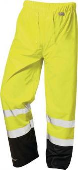 Warnschutzregenhose Dirk - 1 ST  Gr.L gelb/schwarz