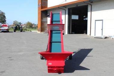 Frderband mit Rdern NT6/600-L-EM - 1 Stk  6 m, E-Motor 230 V/1,5 kW, fr Holz