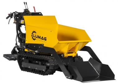 LUMAG MD500HPROS Minidumper,  mit Kettenantrieb - 1 Stk  Selbstlader, Benzinmotor 6,8kW, Zuladung max.500kg