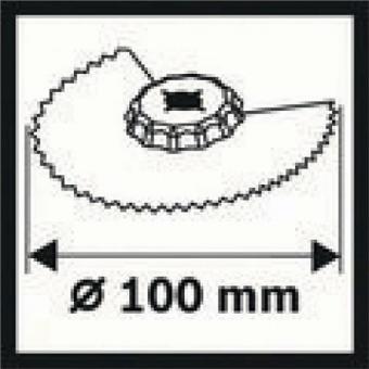 Segmentsgeblatt ACZ 100 - 1 ST  BB D.100mm BIM Starlock BOSCH