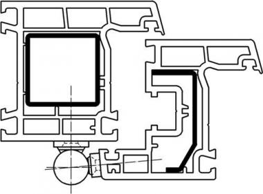 Renovierband K 3174 WF STA - 1 ST  wei ku.-besch.2-tlg.Rollenlnge 57mm SIMONSWERK