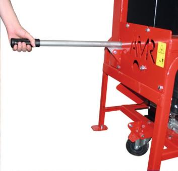 AMR Wippkreissge WSA-700P - 1 Stk  Zapfwellenantrieb ber Keilriemen, incl. Not-Halt-Hebel