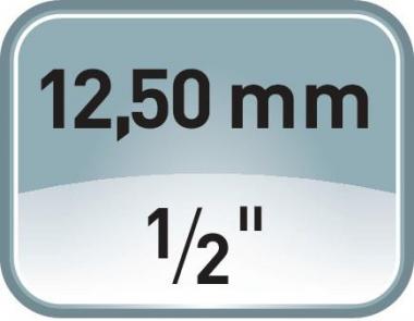 Steckschlsselsatz IN 19 PA - 1 ST  9-tlg.1/2 Zoll 3/16-5/8 Zoll f.i6-KT.-Schr.GEDORE