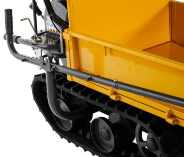 LUMAG Mini Raupendumper MD300 mit Benzinmotor - 1 Stk  Zuladung max. 300kg, mit Gasdruckfeder