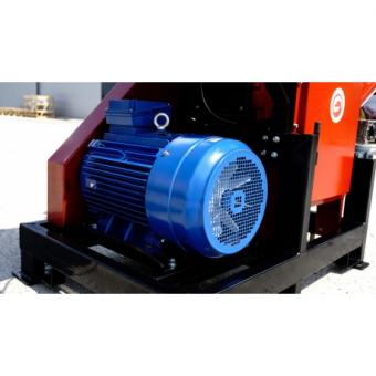 REMET RPE-200 Rollenhacker PROFESSIONAL - 1 Stk  22 kW E-Motor, 6 Messer, Frderband 4m