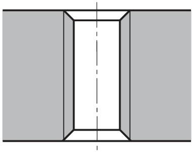 Einschnittgewindebohrer DIN352 - 1 ST  Form B M6x1mm HSS-Co ISO2 (6H) PROMAT