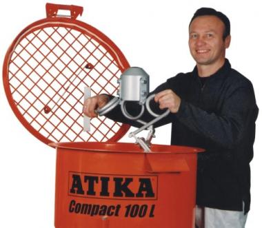 Zwangsmischer ATIKA Compact 100 (VDE) - 1 ST  100 l, Elektromotor 1780 W