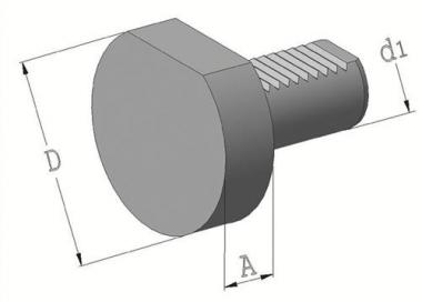 Verschlussstopfen Z2 DIN - 1 ST  69880 VDI30 Ku.PROMAT