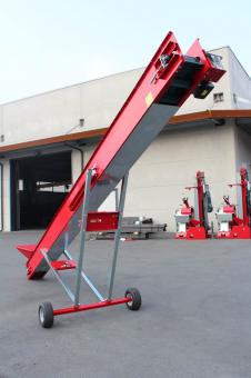 Frderband mit Rdern NT5/400-P-ET - 1 Stk  5m, E-Motor 400V/0,75kW, fr Pellets / Nsse