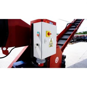 REMET RPE-200 Rollenhacker PROFESSIONAL - 1 Stk  22 kW E-Motor, 6 Messer, Frderband 4m