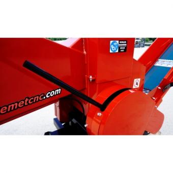 REMET RPS-120 Rollenhacker, 23 PS Benzinmotor - 1 Stk  6 Messer, 3m Frderband, 360 Drehkranz