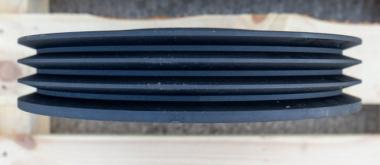 Schwungrad/Riemenrad  420 mm, 55 kg - 1 Stk  fr Holzhacker