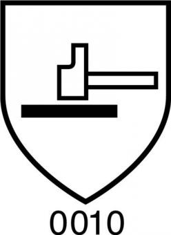 Chemiehandschuh Butoject - 1 PA  898 Gr.10 schwarz EN 388,EN 374 Kat.III