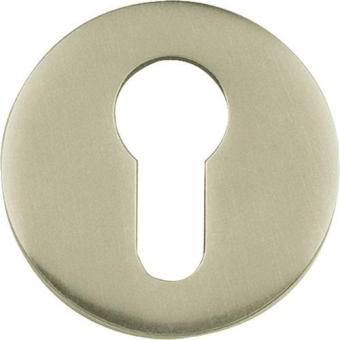 Schlsselrosetten-Paar 42KVS - 1 PA  Alu.F1 Schildst.9mm PZ rd.HOPPE