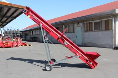 Frderband mit Rdern NT6/600-L-EM - 1 Stk  6 m, E-Motor 230 V/1,5 kW, fr Holz