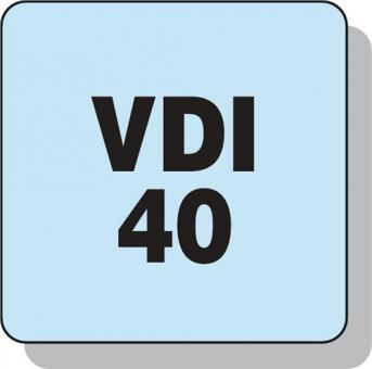 Radialwerkzeughalter B1 DIN - 1 ST  69880 VDI40 re.PROMAT