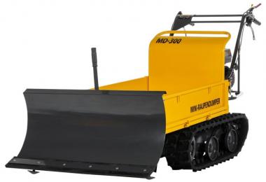 LUMAG Mini Raupendumper MD300 mit Benzinmotor - 1 Stk  Zuladung max. 300kg, mit Gasdruckfeder