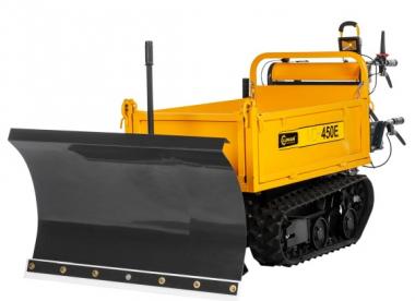 LUMAG Minidumper MD450E, Kettenantrieb mit E-Motor - 1 Stk  Zuladung max. 450kg, 800W/60V mit 5x12V Akkus