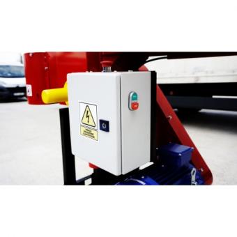 REMET RPE-120 Rollenhacker PROFESSIONAL - 1 Stk  11 kW E-Motor, 8 Messer