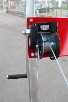Frderband mit Rdern NT5/400-P-ET - 1 Stk  5m, E-Motor 400V/0,75kW, fr Pellets / Nsse