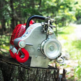 Portable Winch Spillwinde PCW 4500 - 1 Stk  max. Zugkraft 1200 kg, 2-Takt-Benzinmotor, Seilbremse