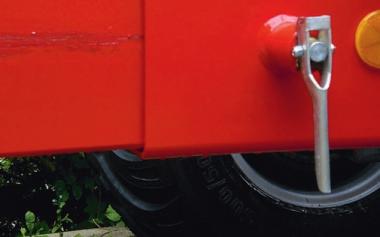 PERZL Rckewagen Typ PRW 14-4 - 1 Stk  mit schwenkbarer Deichsel und Pendelbremse
