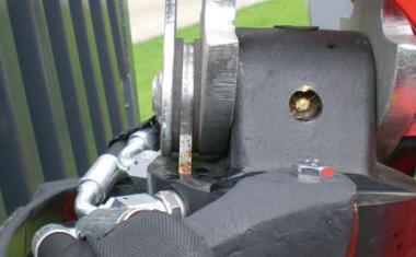 PERZL Rckewagen Typ PRW 10-4 - 1 Stk  mit schwenkbarer Deichsel, Pendelbremse