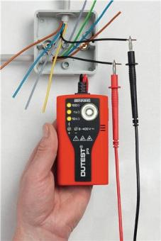 Durchgangs-/Leitungsprfer - 1 ST  DUTEST p.6-400 V AC/DC