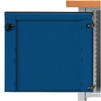 Werkbank V B2000xT700xH890mm - 1 ST  Universalplatte grau/blau Anz.Schubl.3 Anz.Tren 2