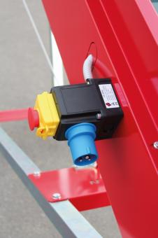 Frderband mit Rdern NT5/400-P-ET - 1 Stk  5m, E-Motor 400V/0,75kW, fr Pellets / Nsse