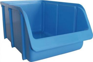 Sichtlagerkasten L242/203xB146xH127mm - 26 ST  PP blau stapelbar HNERSDORFF