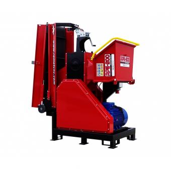 REMET RPE-200 Rollenhacker PROFESSIONAL - 1 Stk  22 kW E-Motor, 6 Messer, Frderband 4m