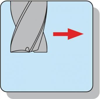 Schaftfrser D.12mm Einsatz-L.45mm - 1 ST  VHM TiAlN 35-38Grad HB Z.6 ext.lang PROMAT