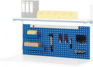 Lochplatte H650xB1500mm enzianblau 