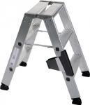 Stufenstehleiter 2x3 Stufen 