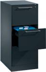Hngeregistraturschrank schwarzgrau/enzianblau 