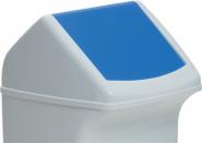 Deckel PE blau f.Abfallsammler 