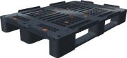 Kunststoffpalette L1200xB800xH150mm 