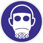 Schild Atemschutz benutzen 