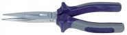 Flachrundzange L.200mm verchr.ger.Mehrkomp.-Hlle 