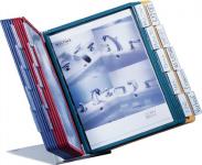 Tischstnder Stahlbl.lichtgrau 