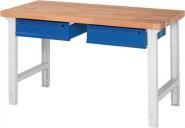 Werkbank Ser.BK 650 B1500xT700xH790-1140mm 