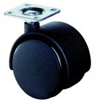 Kunststoffdoppelrolle D.50mm 