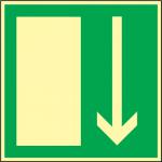 Rettungszeichen BGV A8 L148xB148mm 