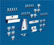 Werkzeughaltersortiment 40-tlg.verz.f.Lochplatten 