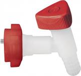 Auslaufhahn HD-PE 19mm Verschraubung 