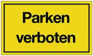 Hinweiszeichen Parken verboten 
