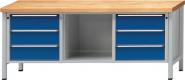 Werkbank V B2000xT700xH890mm Universalplatte 