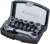 Bit-/Steckschlsselset 24-tlg.Schlitz/PH/PZD/T/ 