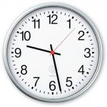 Wanduhr Funkuhr Ku.mattsilber 